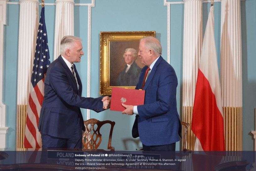 Polska i USA podpisały umowę o współpracy naukowo-technicznej