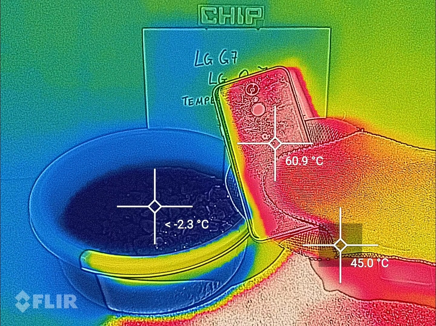 TEST EKSTREMALNY: LG G7 ThinQ i LG Q7 vs. szok termiczny