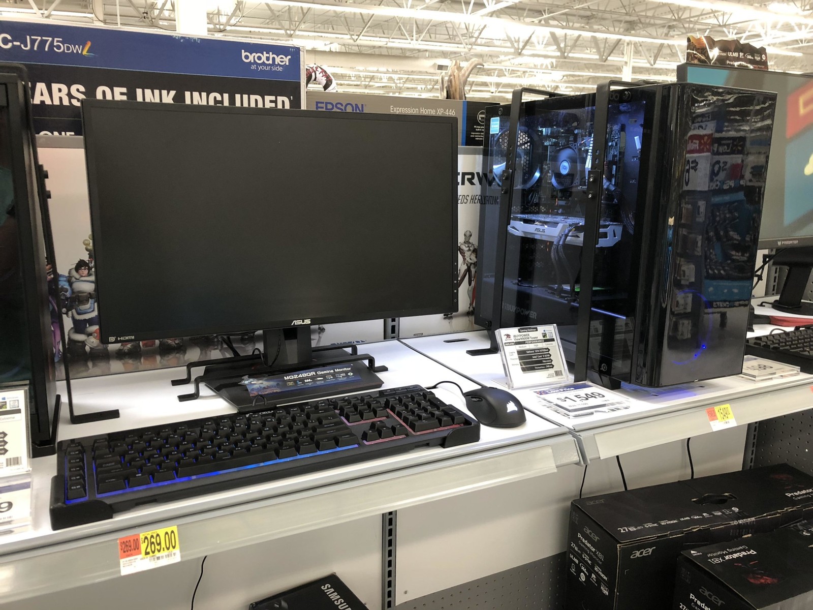 Sieć sklepów Walmart wchodzi w produkcję komputerów dla graczy