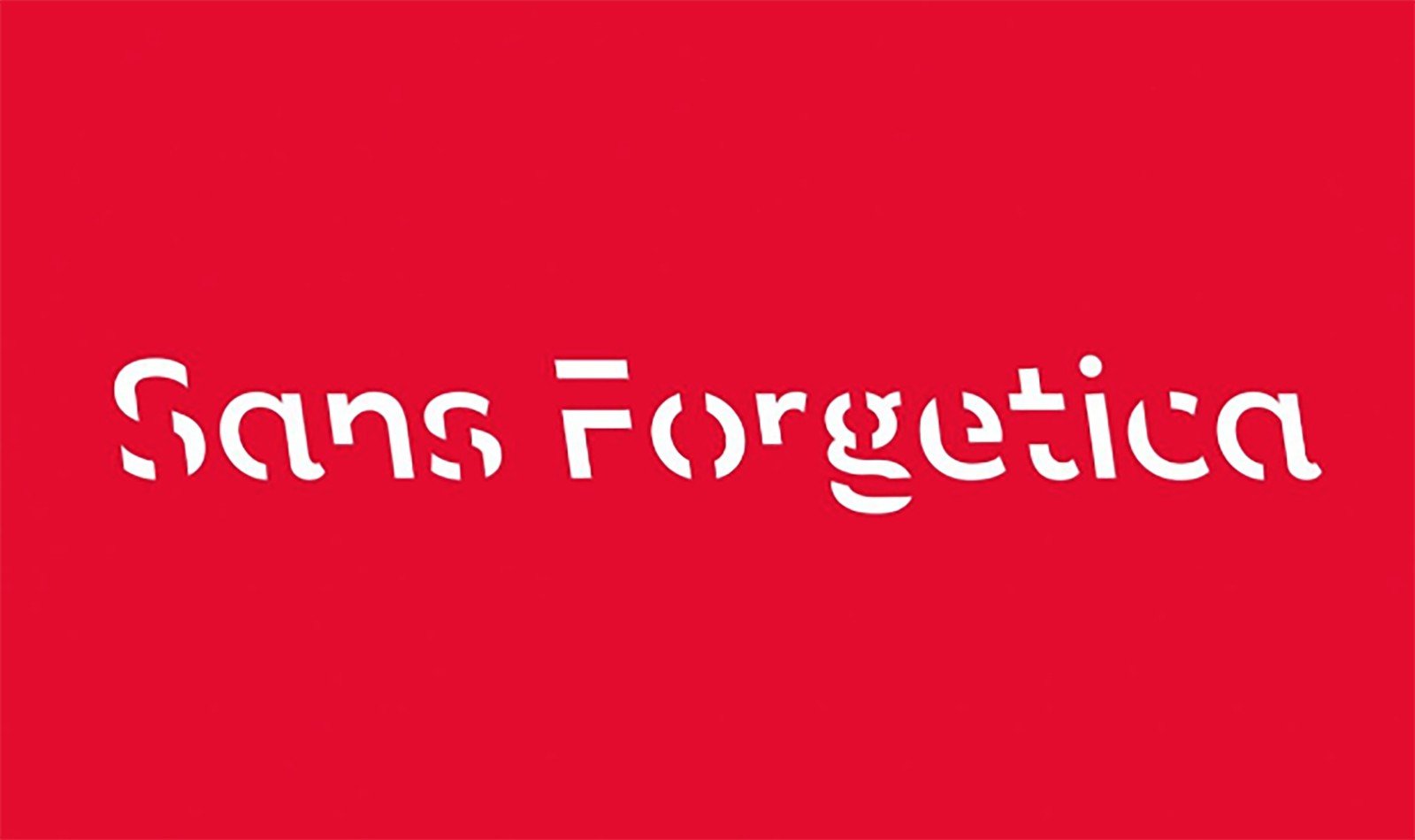 sans forgetica
