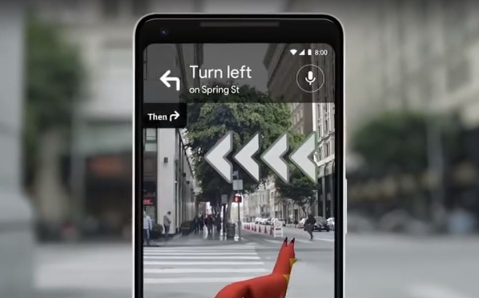 Google rozpoczyna testy nawigacji AR