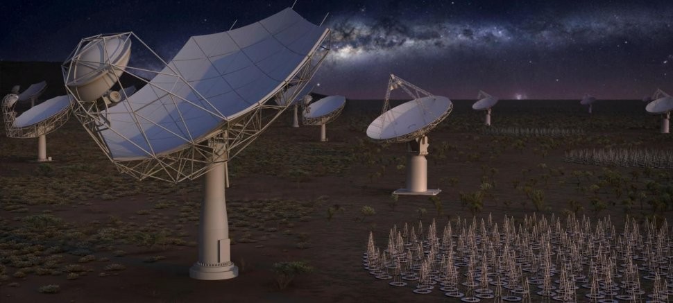 Powstaje gigantyczny radioteleskop Square Kilometer Array