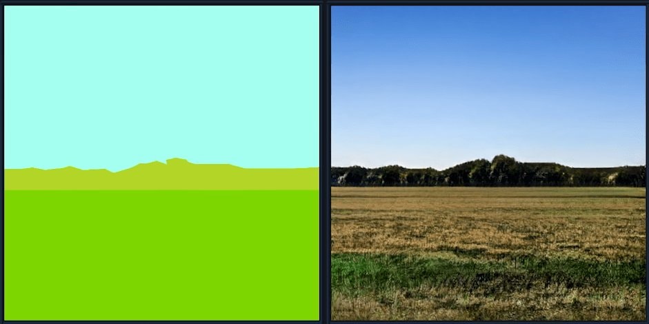 GauGAN zmienia amatorskie szkice w fotorealistyczne krajobrazy