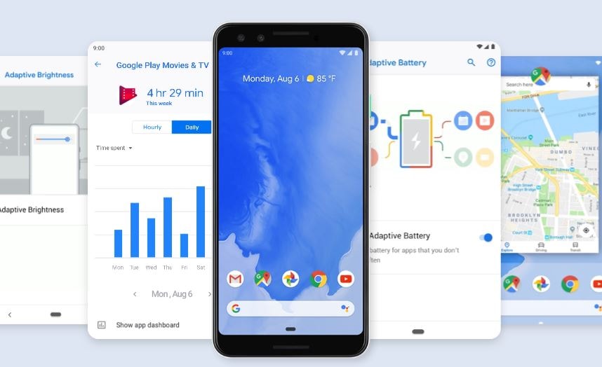 Android 9 Pie / graf.prasowa