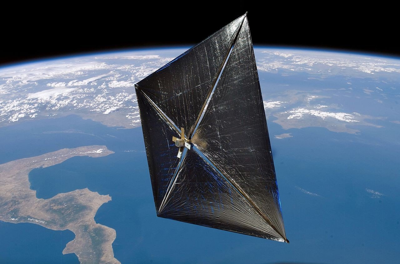 Żagiel słoneczny dzięki nanostrukturom pozwoli na dalekie loty kosmiczne