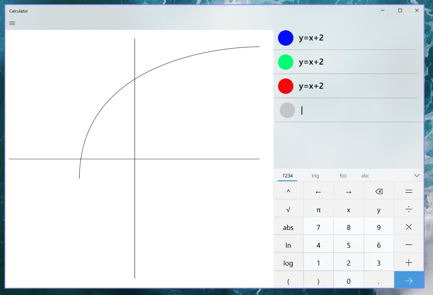 Kalkulator Windows wyświetli wykresy funkcji trygonometrycznych