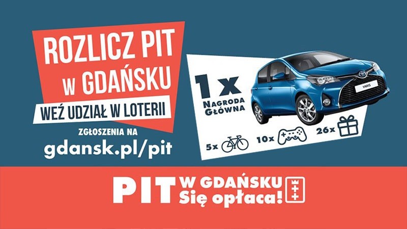 Dane uczestników loterii “PIT w Gdańsku” mogły trafić w niepowołane ręce