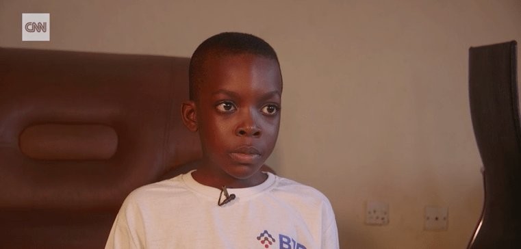 nigeryjski dziewięcioletni programista