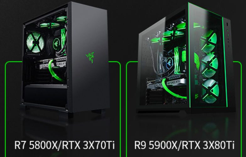 GeForce RTX 3070 Ti oraz RTX 3080 Ti w przedsprzedaży. Razer dał ciała