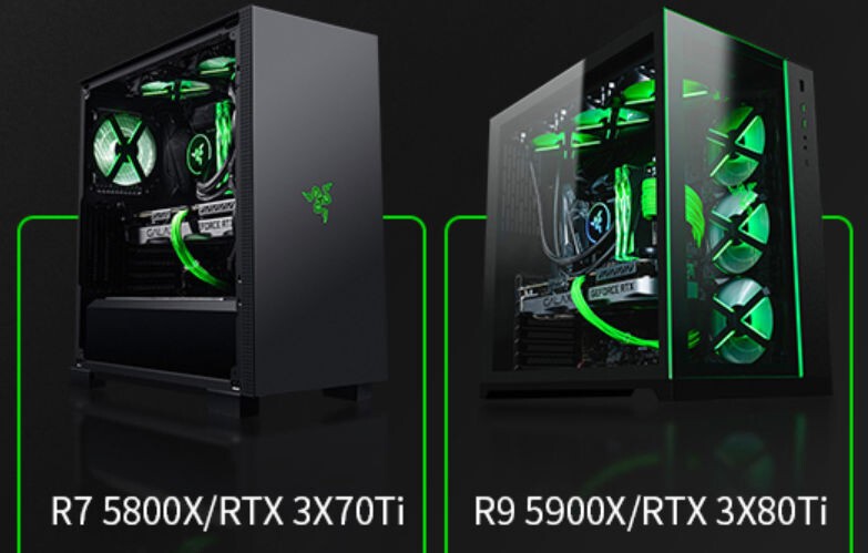 GeForce RTX 3070 Ti oraz RTX 3080 Ti w przedsprzedaży, GeForce RTX 3070 Ti, Razer GeForce RTX 3070 Ti, RTX 3070 Ti