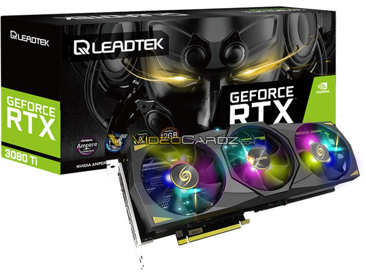 Wielki wyciek nowych kart NVIDIA na czele z RTX 3080 Ti WinFast Hurricane
