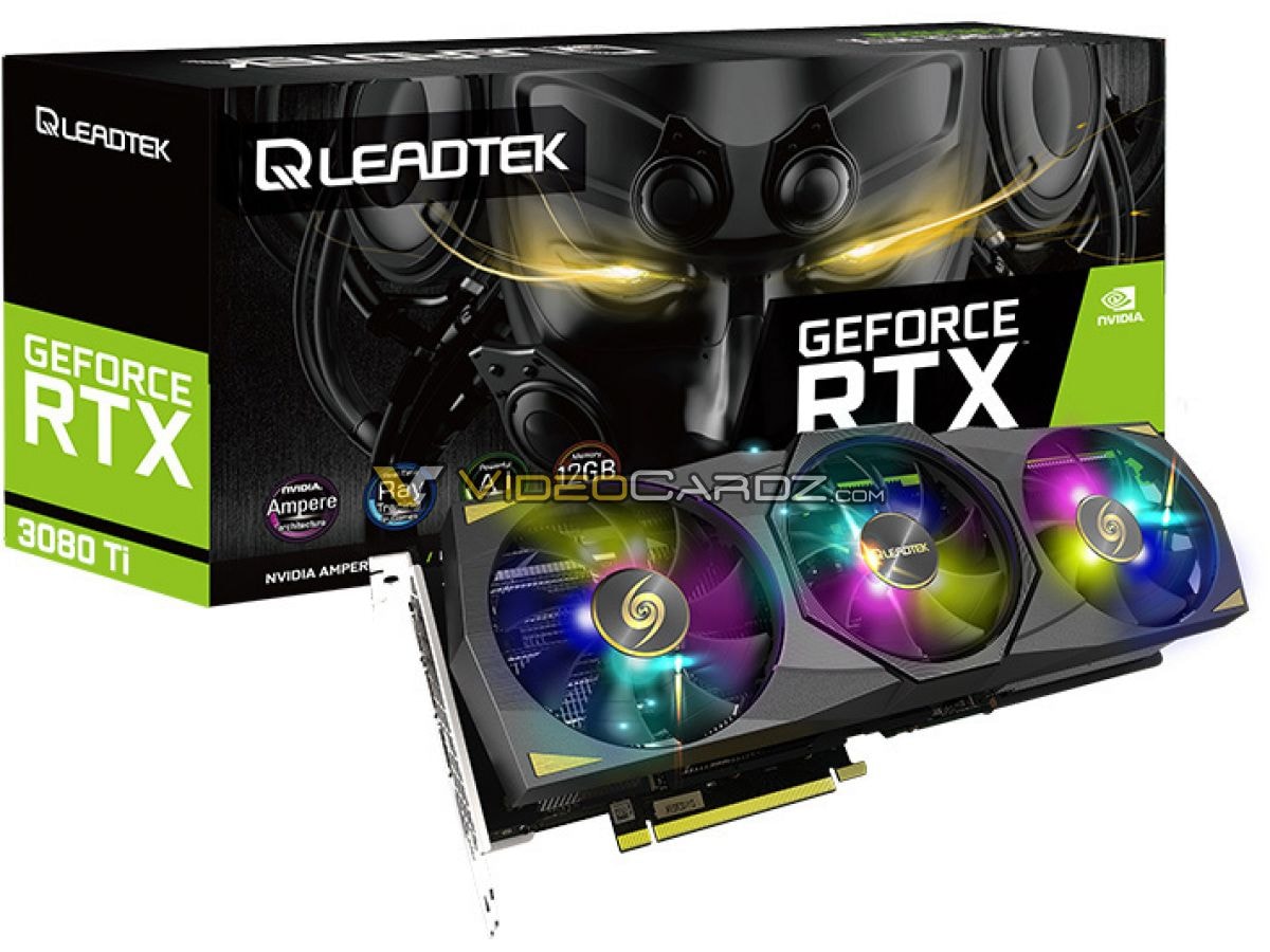 Wielki wyciek nowych kart NVIDIA, RTX 3080 Ti WinFast Hurricane, wyciek nowych kart NVIDIA,