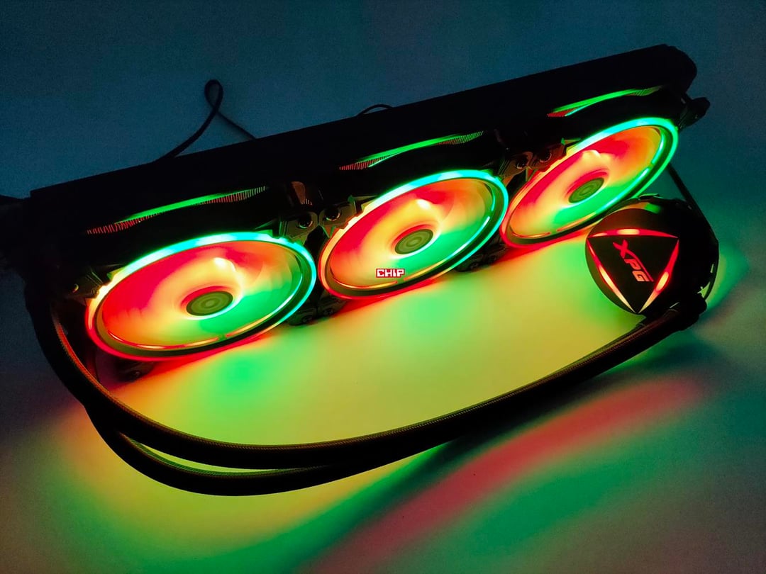 Test chłodzenia XPG Levante 360