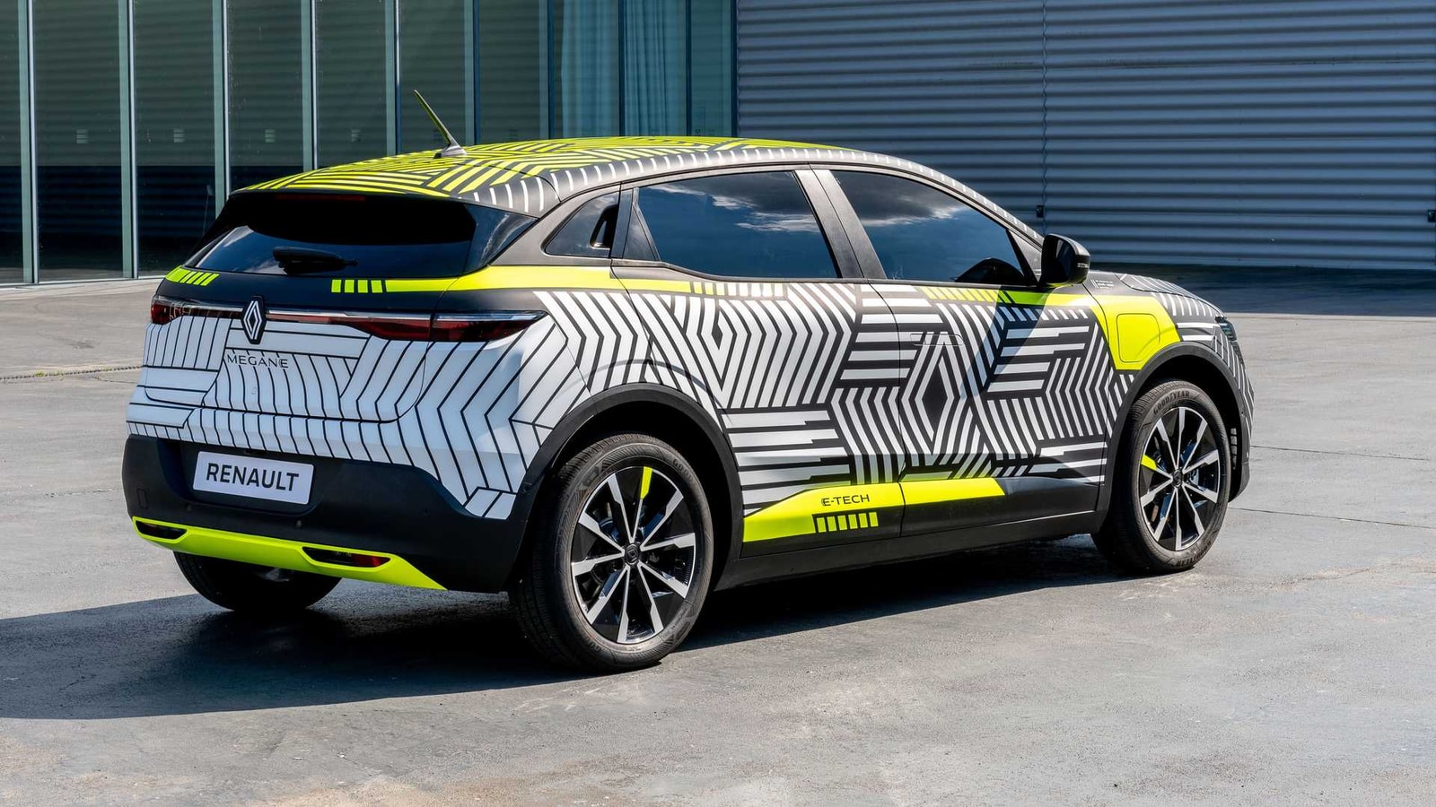 Elektryczny Renault Megane na zdjęciach, Elektryczny Renault Megane, Renault Megane