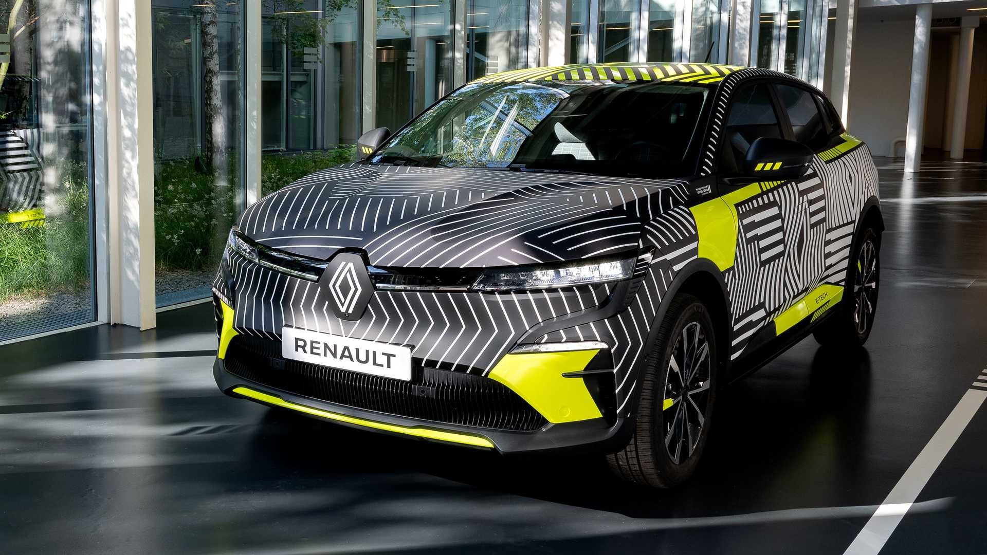 Elektryczny Renault Megane na zdjęciach, Elektryczny Renault Megane, Renault Megane