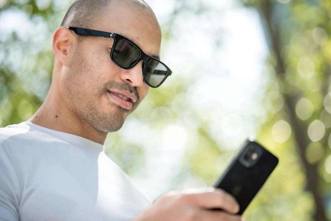 Okulary przeciwsłoneczne Dusk od Ampere ze zmiennym przyciemnieniem