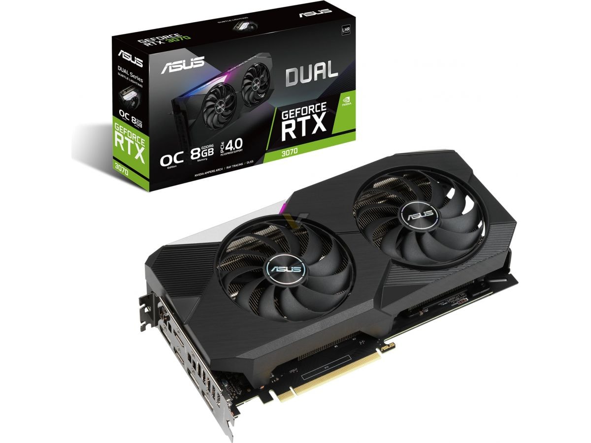 karty ASUS GeForce RTX 3070 LHR, GeForce RTX 3070 LHR