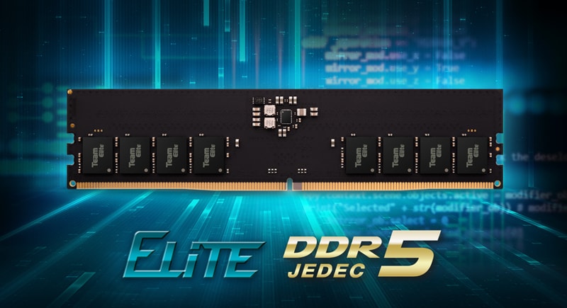 Przedsprzedaż DDR5, moduły TeamGroup Elite, TeamGroup Elite DDR5