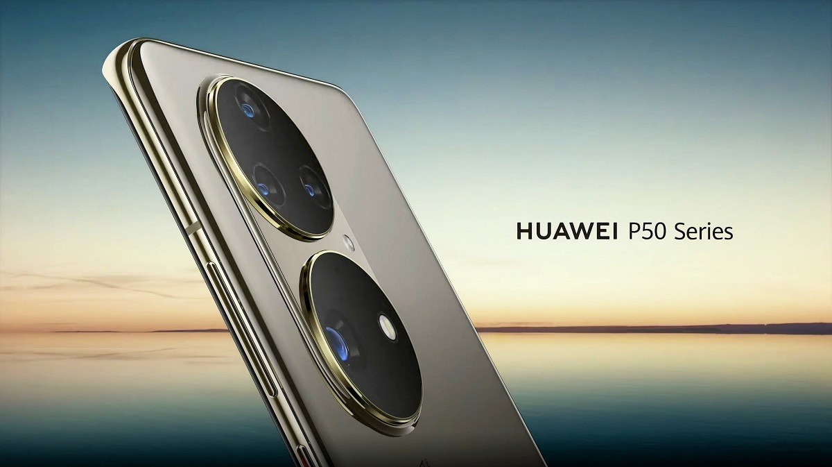 Zbliżenie na wyspę aparatów na nowych zdjęciach Huawei P50