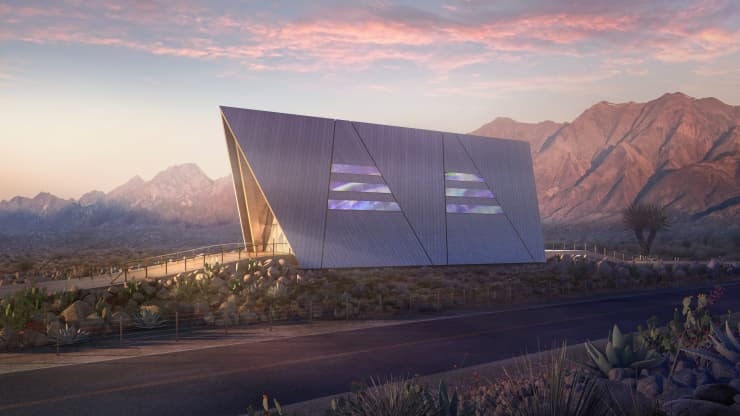 Wizja artystyczna minielektrowni Oklo