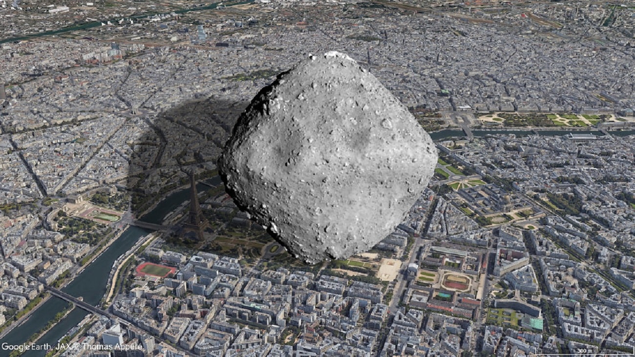 Ryugu ma nietypowy kształt jak na planetoidę