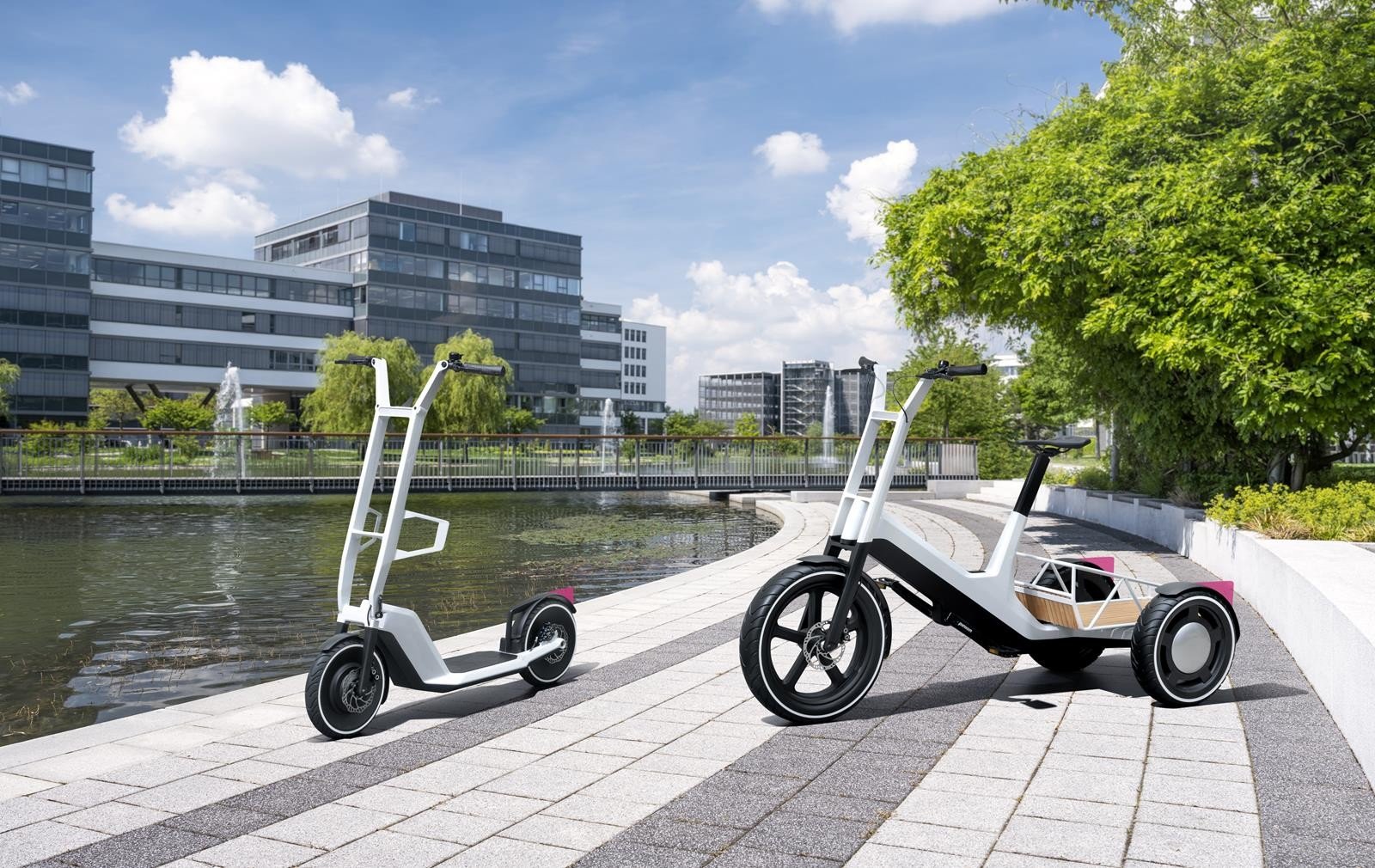 Elektryczna rower BMW, elektryczna hulajnoga BMW, Dynamic Cargo, Clever Commute