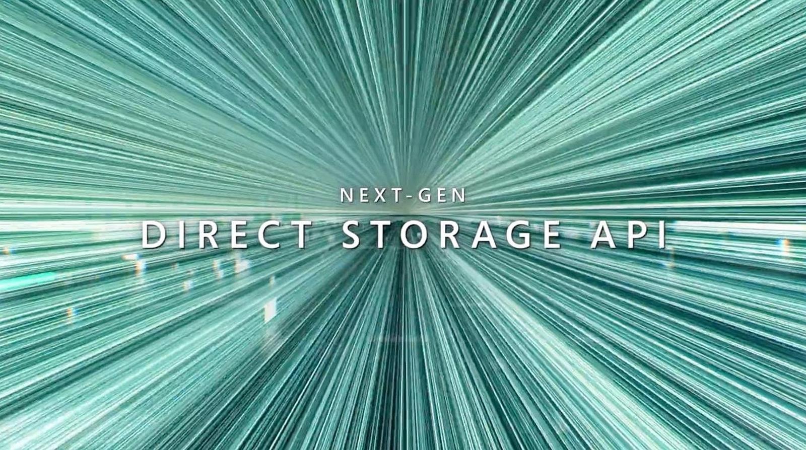Microsoft DirectStorage na Windows 10, DirectStorage na Windows 10