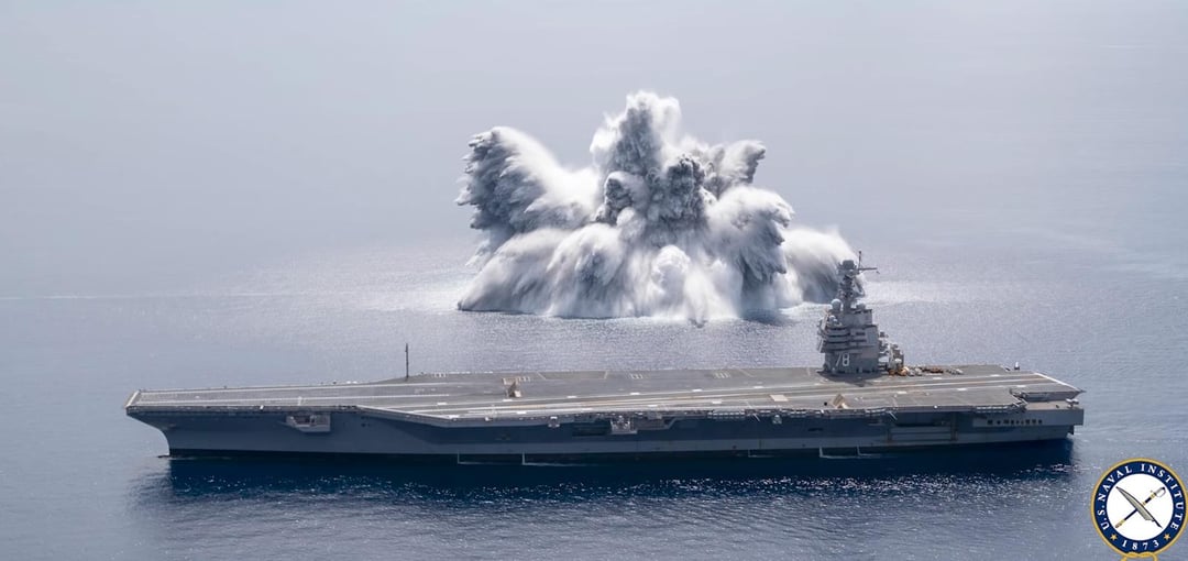 Sens katapulty EMALS i systemu AAG na USS Gerald R. Ford