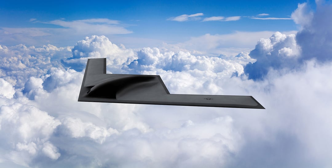 Nowy oficjalny render bombowca B-21 Raider ujawniony