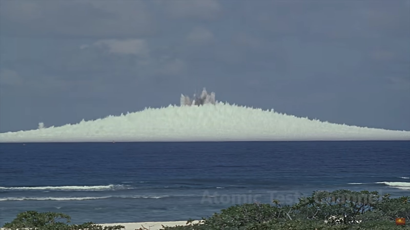 podwodny test bomby nuklearnej Mark 7, Mark 7, test Mark 7,podwodny test bomby nuklearnej