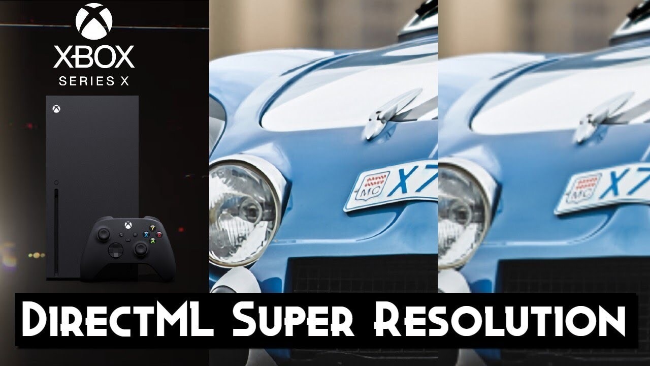 Zaawansowane skalowanie obrazu Microsoftu , DirectML