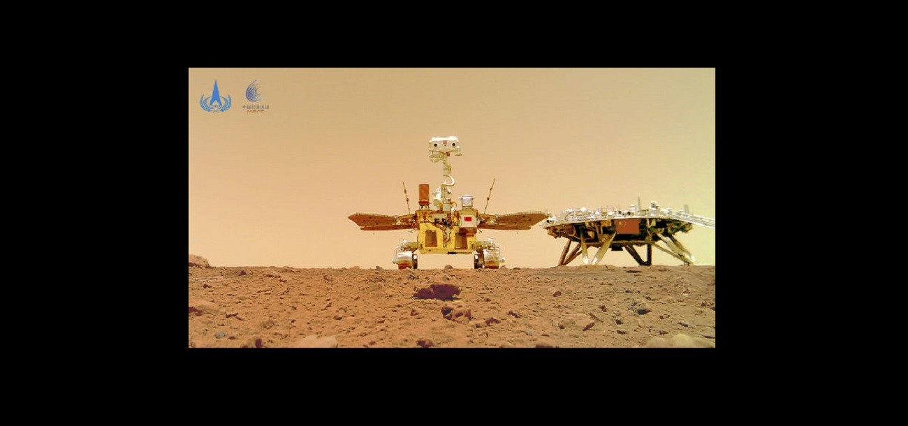 Do sieci trafiły zdjęcia Marsa wykonane przez łazik Zhurong