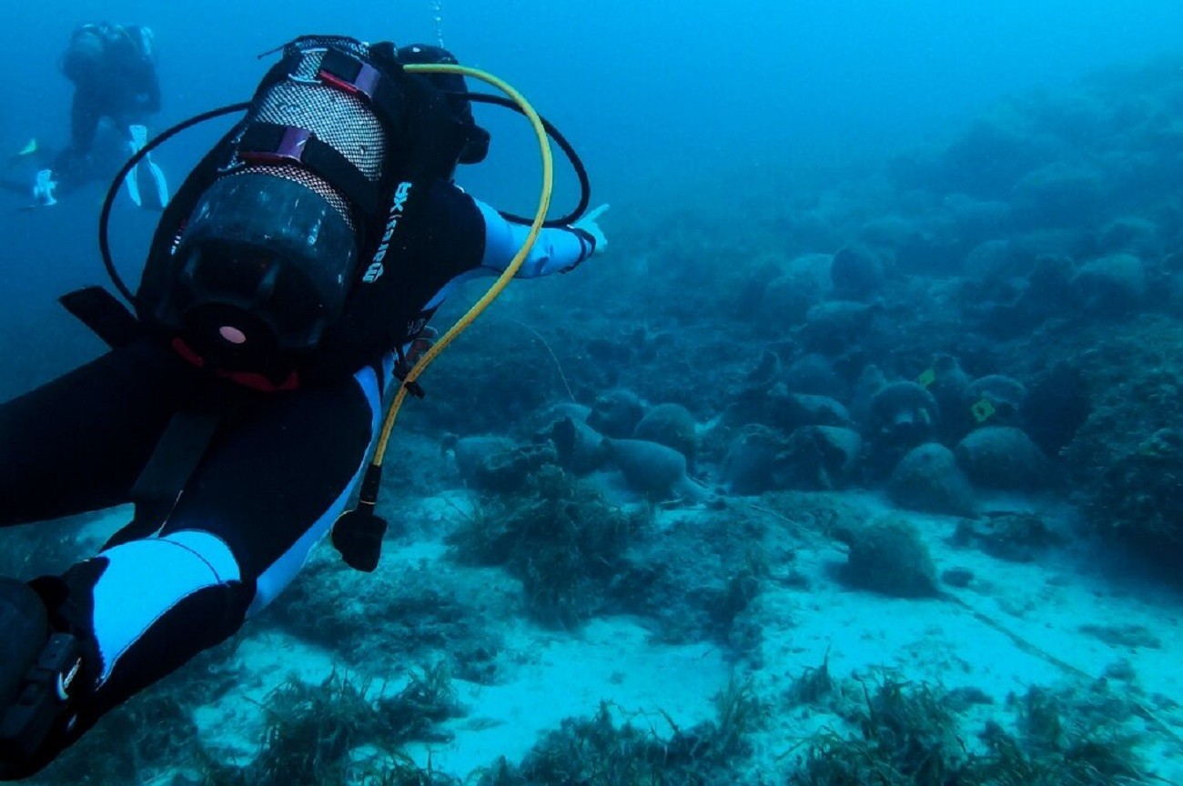 Grecy otworzyli podwodne muzeum, dostępne tylko dla nurków