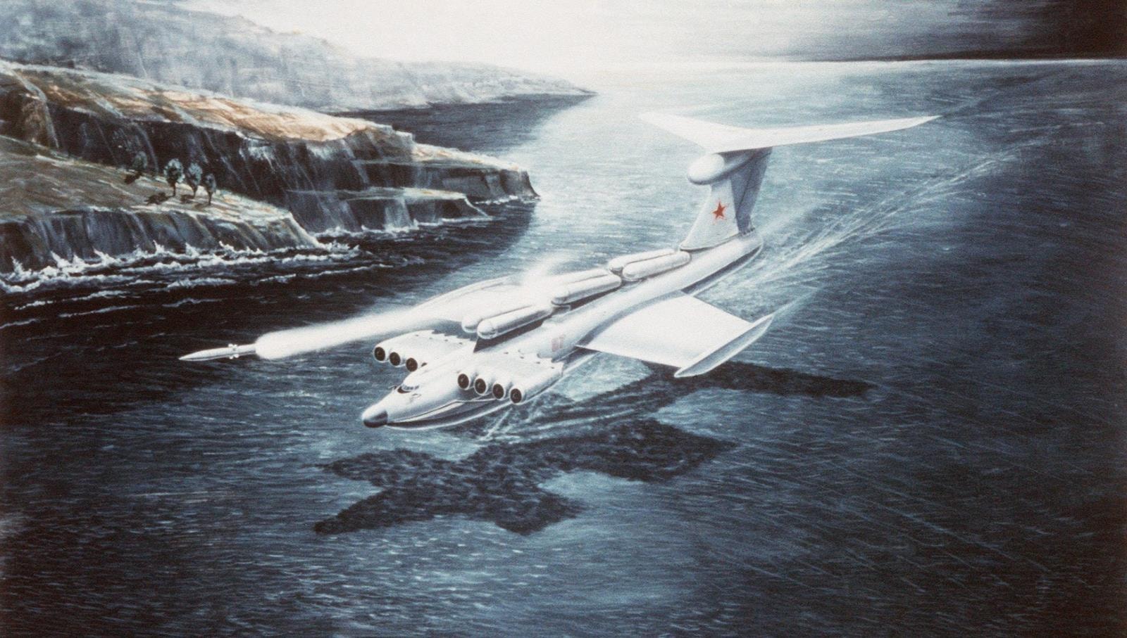 Amerykanie zainspirują się Rosją, DARPA chce ekranoplan, DARPA chce Potwora Morskiego, ekranoplan