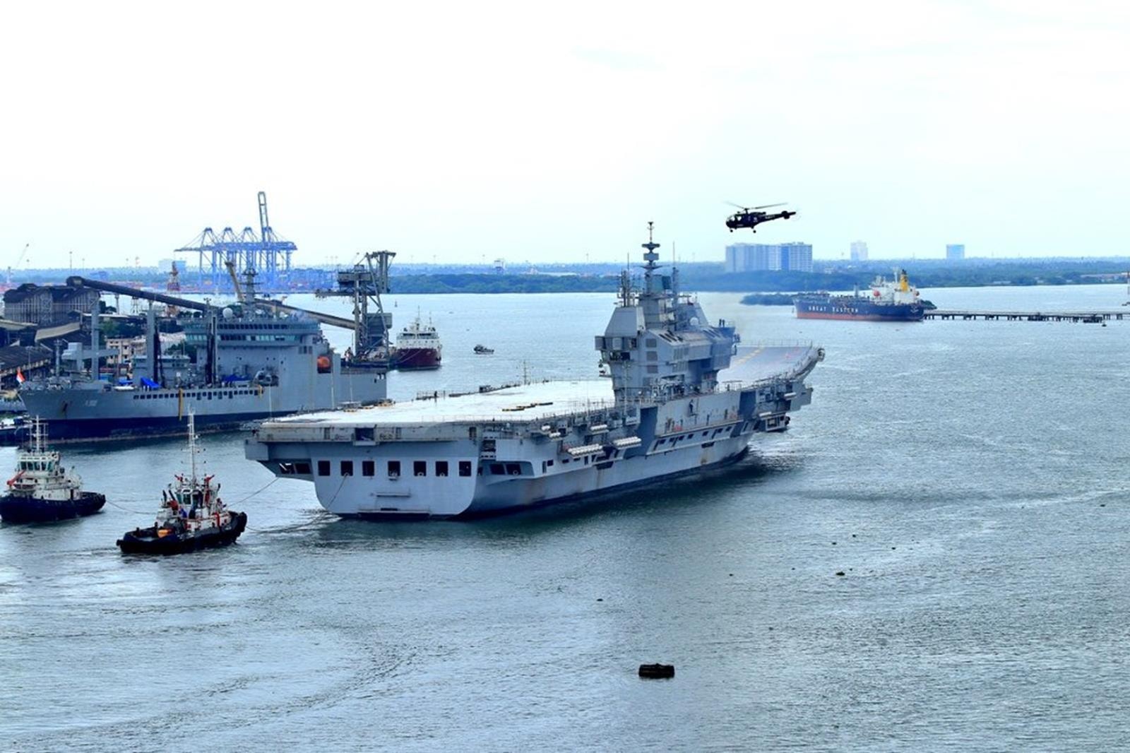 INS Vikrant, pierwszy prawdziwie indyjski lotniskowiec, indyjski lotniskowiec