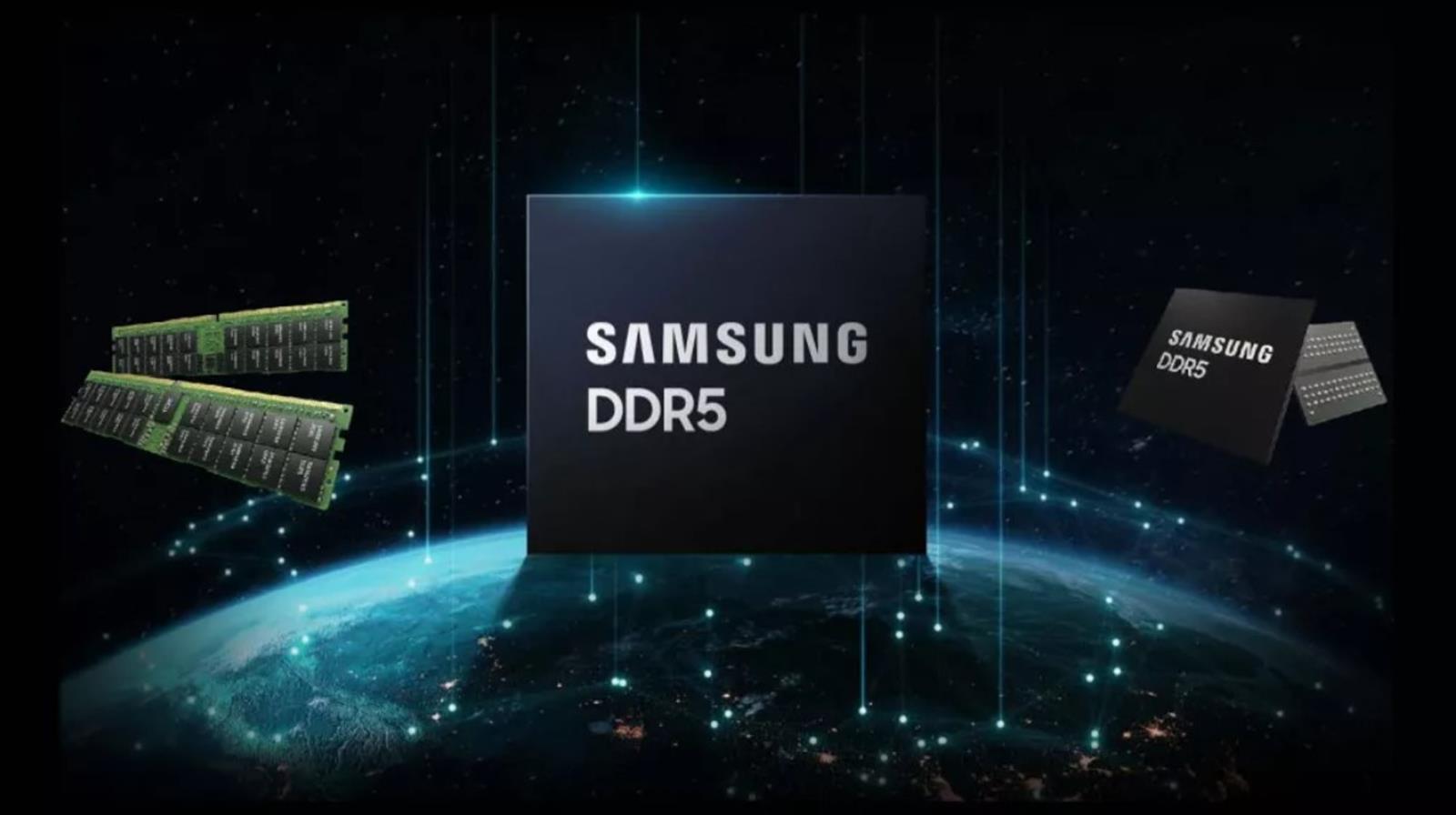 Nowy moduł DDR5 Samsunga wgniata w fotel pojemnością i taktowaniem