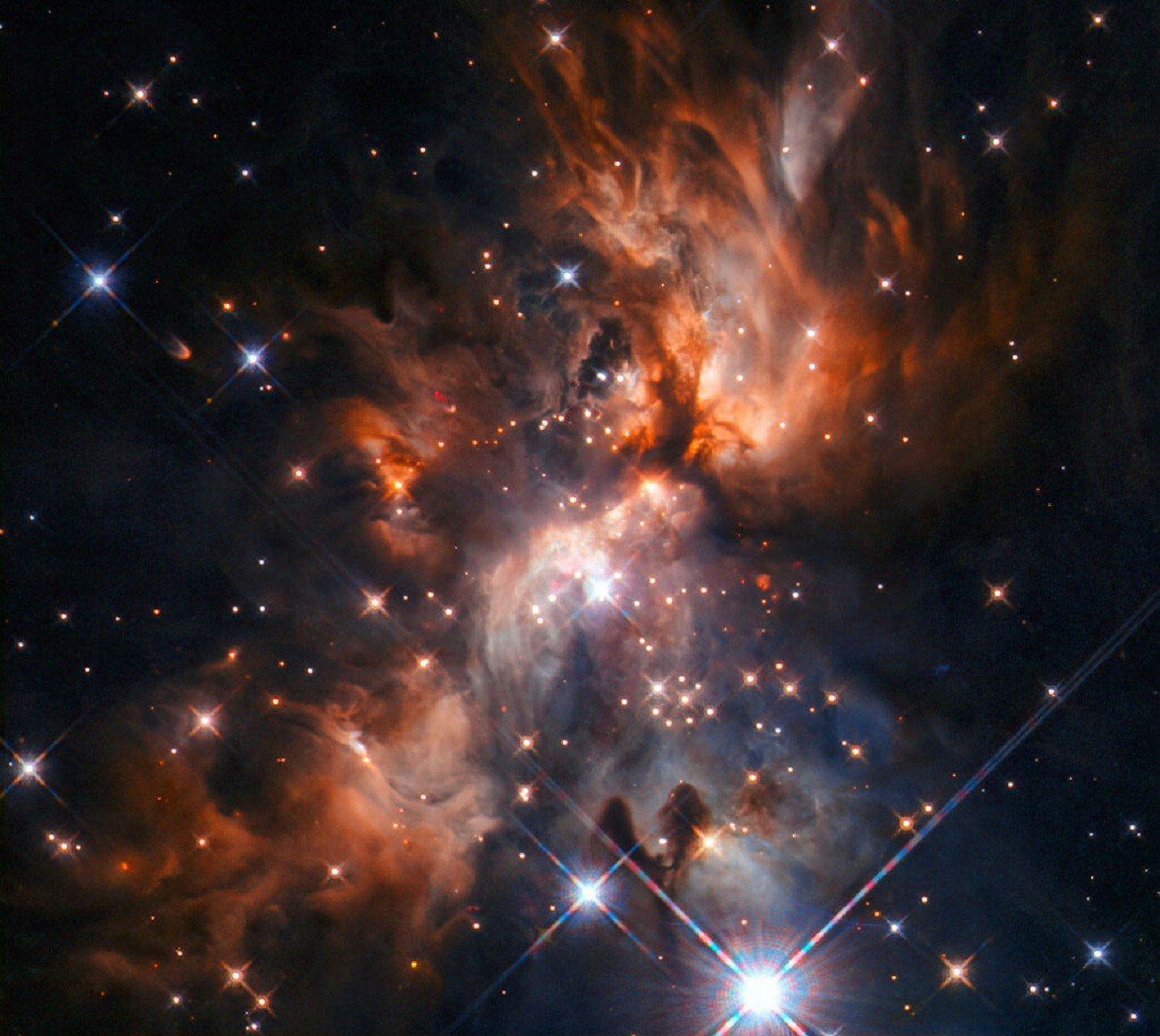 Kosmiczny Teleskop Hubble’a znalazł gwiezdny żłobek