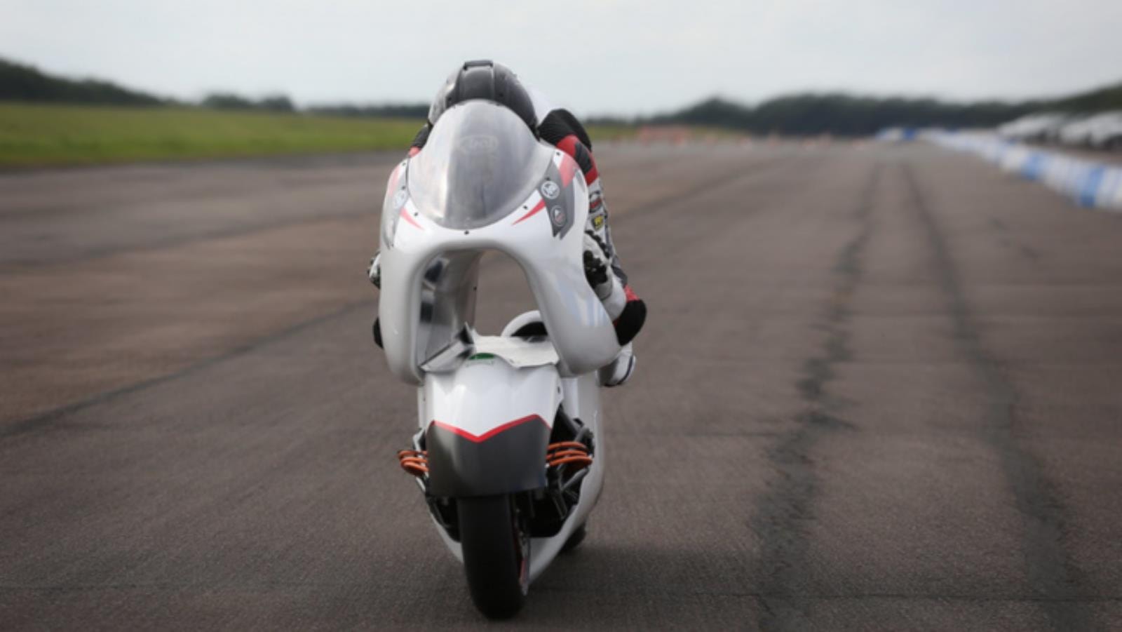 Elektryczny motocykl z dziurą w środku, Elektryczny motocykl, Elektryczny motocykl z dziurą