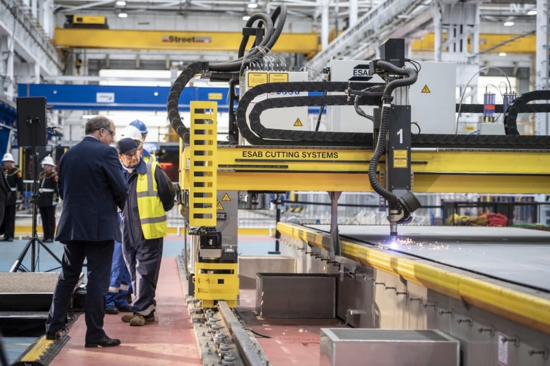 HMS Venturer powstaje. To pierwsza brytyjska fregata Typu 31