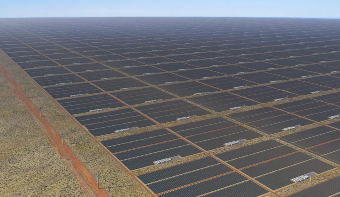 Największa na świecie elektrownia słoneczna pobije wiele rekordów. Czysta energia połączy Azję i Australię