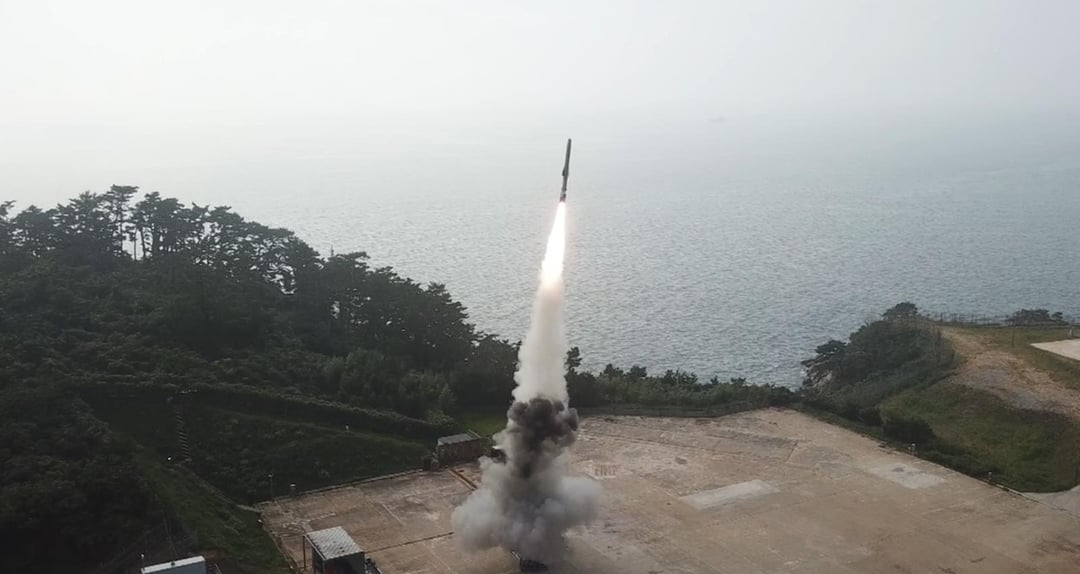 Pokazali nowy naddźwiękowy pocisk przeciwokrętowy Korei Południowej