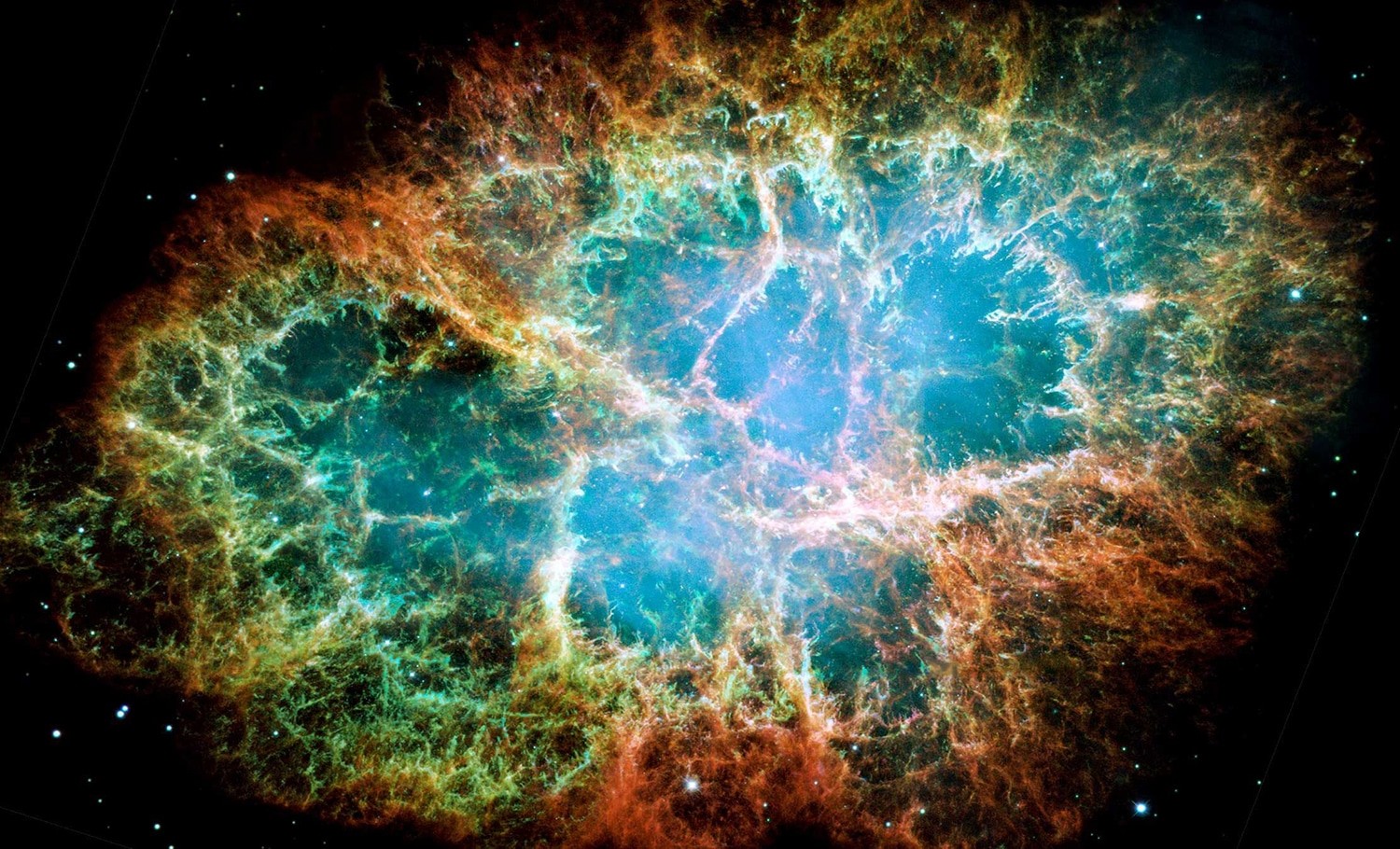 W Mgławicy Kraba są resztki supernowej
