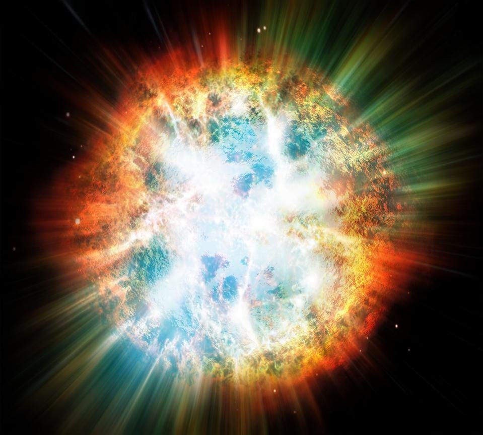 Zaobserwowano nietypową superjasną supernową AT2021sew