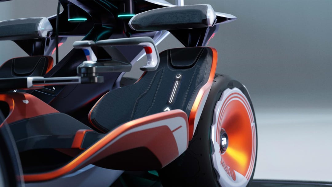 Elektryczny Ryzr od SAIC Design łączy świat samochodów i motocykli w futurystycznym stylu