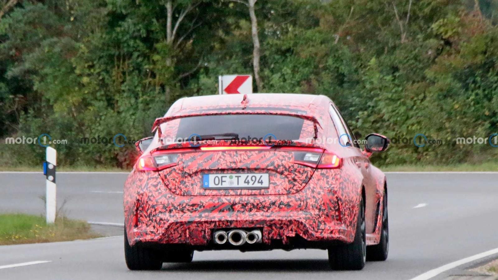 Prototypy Honda Civic Type R na zdjęciach i nagraniu, Prototypy Honda Civic Type R, Honda Civic Type R