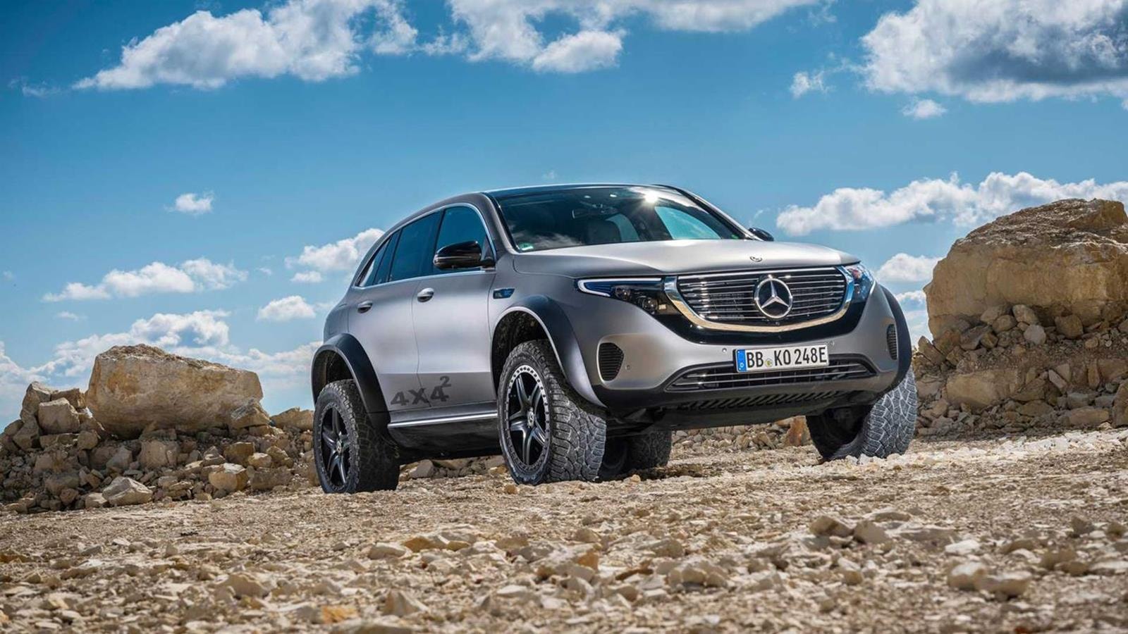 Terenowy Mercedes EQC 4x4²