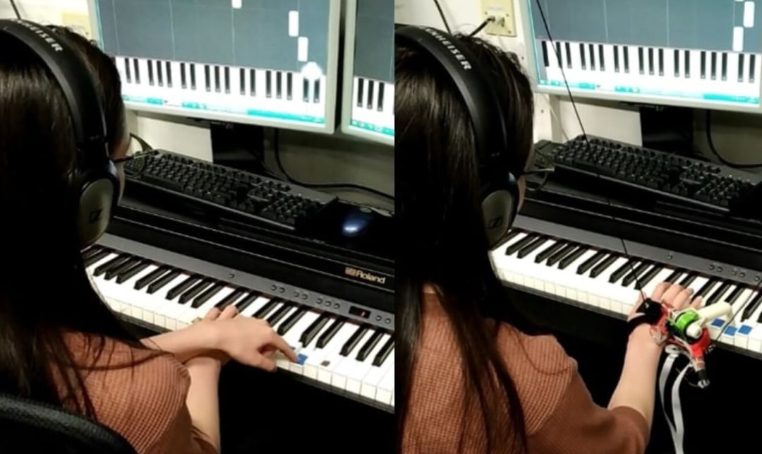 Dodatkowy palec dla pianistów. Naukowcy zbadali wpływ zrobotyzowanego kciuka na muzyków