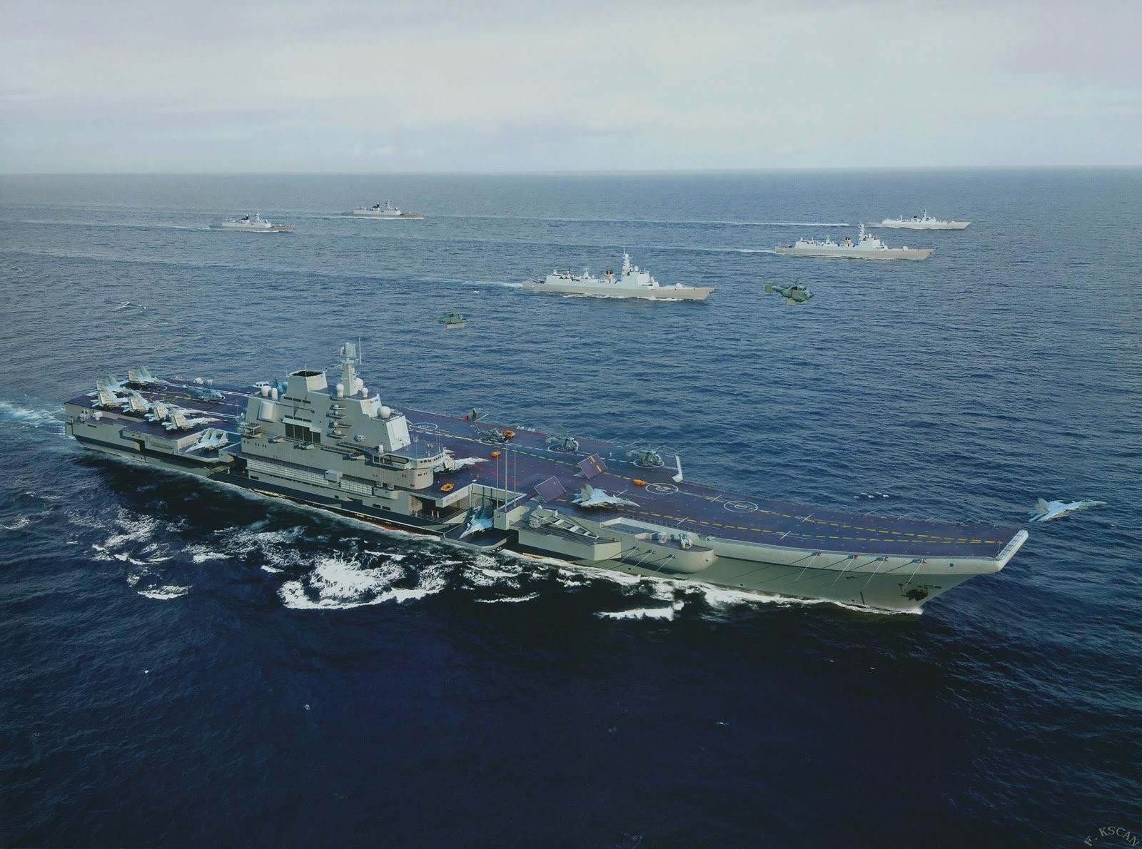 Raport USA uznał wyższość Chin, PLAN, największa marynarka wojenna,