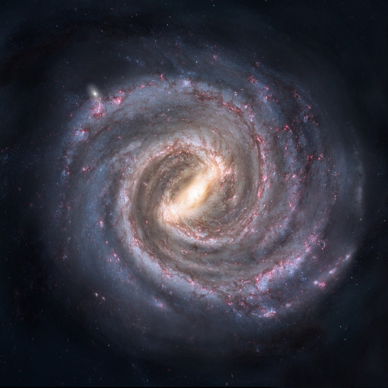 Droga Mleczna z burzliwą historią. Nowa mapa pokazuje kolizje naszej galaktyki