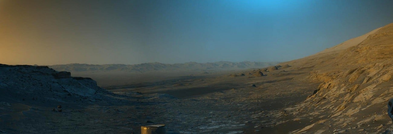 Co znajduje się na zdjęciu: panorama Marsa czy Ziemi?
